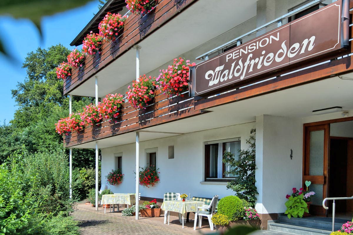 Pension Waldfrieden - Gästezimmer in Oberharmersbach im Schwarzwald